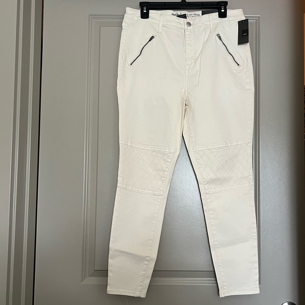 Zip pocket jeggings